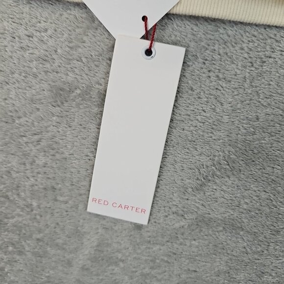 Red Carter Colorblocked Crop Top Womens Size XL Crystal Blue Cotton Stretch - Picture 10 of 11